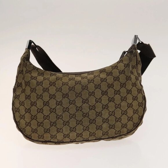 GUCCI GG Canvas GG Plus Supreme Shoulder Bag PVC 3Set Beige - Picture 13 of 15